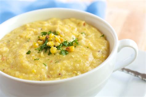 Creamy Roasted Corn Soup | Naturally Ella