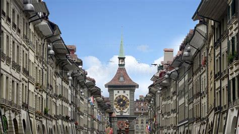 Bern Clock tower stock image. Image of medieval, historic - 129105207