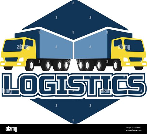 shipping logistics logo, vector illustration Stock Vector Image & Art - Alamy