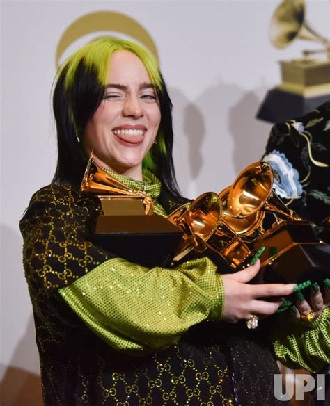 Photo: Billie Eilish wins awards at the 62nd annual Grammy Awards in ...