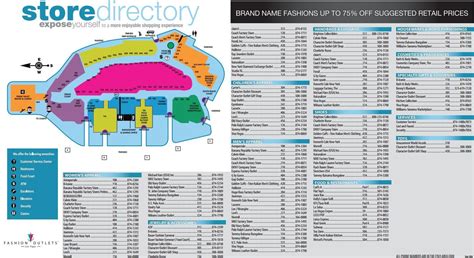 Fashion Square Mall Map: Your Guide To Shopping In Style - Map Of The Usa