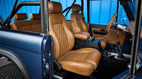 Interiors | Design Your Classic Ford Broncos Interior | Classic Ford Broncos