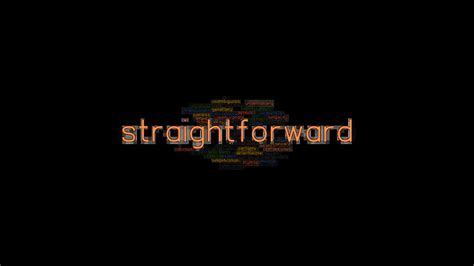 STRAIGHTFORWARD: Synonyms and Related Words. What is Another Word for ...