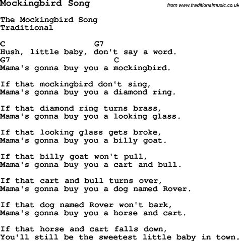 Mockingbird Hill Lyrics скачать - enterbittorrent