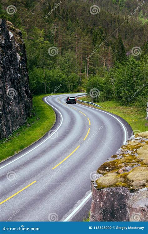 Windy road stock image. Image of black, europe, roadway - 118323009