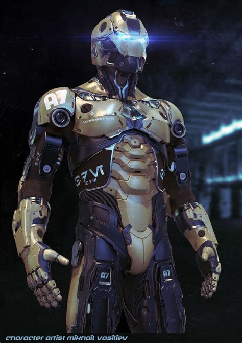 mikhail vasilev on DrawCrowd.com | Futuristic armor, Sci fi, Armor concept