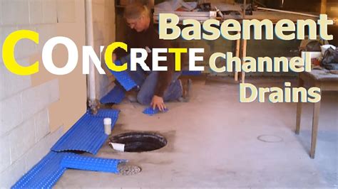 Basement Water Channel System - Openbasement