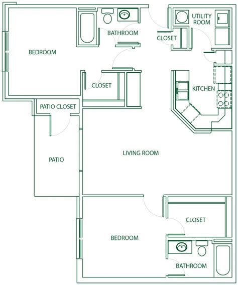 O'Fallon, IL Two Bedroom Apartments for Rent | Tamarack Woods Apartments