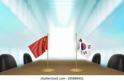 China South Korea Relations Trade Deal Stock Illustration 285888431 ...