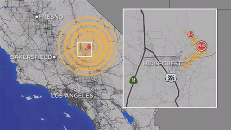 California Quake: Map shows more than 245 aftershocks since 6.4 quake ...