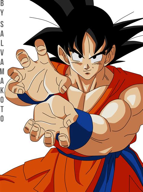 GOKU kamehameha by salvamakoto on DeviantArt