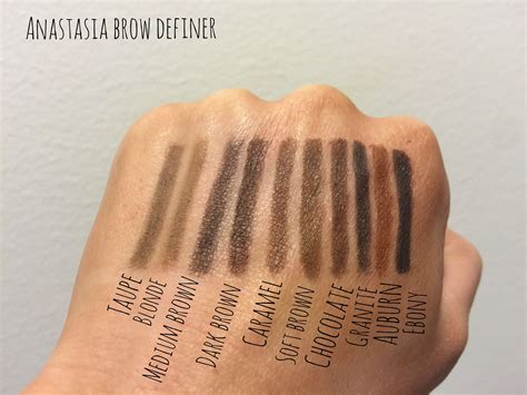 anastasia beverly hills brow definer swatch - Google Search | Brows, Anastasia beverly hills ...