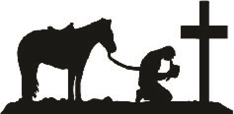 Free Cowboy Praying Silhouette, Download Free Cowboy Praying Silhouette png images, Free ...