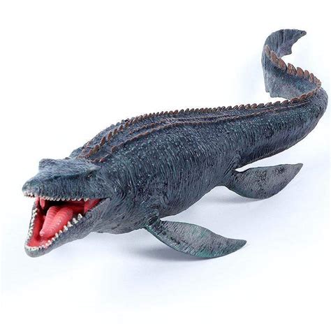 15‘’ Realistic Mosasaurus Dinosaur Solid Action Figure Model Toy Decor ...