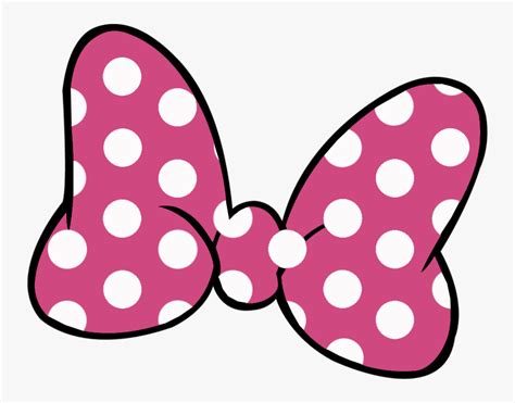 Minnie Mouse Ears And Bow SVG