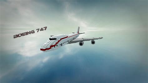 Boeing 747 Minecraft Map