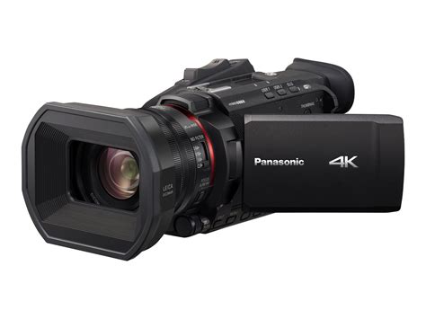 Panasonic X1500 4K Professional Camcorder with 24X Optical Zoom, WiFi HD Live Streaming, HC ...