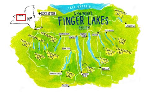 Maps by ScottFinger Lakes - Maps by Scott