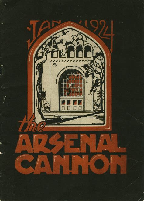 1924 yearbook from Arsenal Technical High School 716 from Indianapolis ...