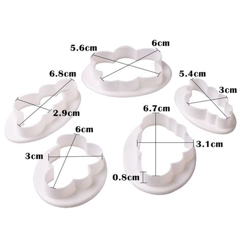 Cloud Cutter Set 5 pcs