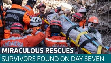 A week on from the deadly earthquake, rescue efforts continue at pace ...