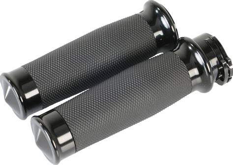 Buy Handlebar Grips For Harley-Davidson Black, Aluminium, Pair | Louis ...