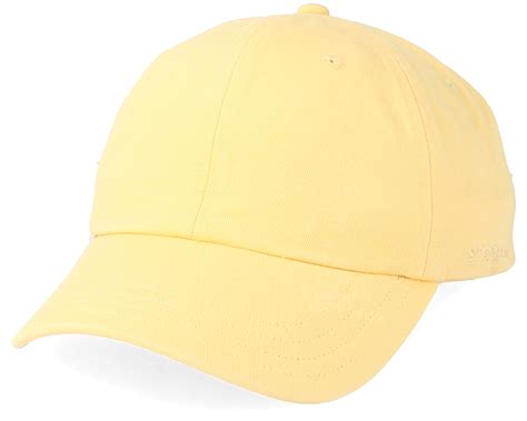 Baseball Cap Cotton Yellow Adjustable - Stetson caps - Hatstoreworld.com