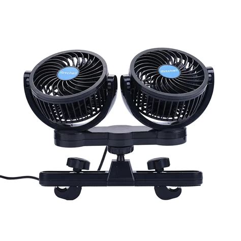 12V Adjustable Cooling Air Fans Car Back Seat Cooling Fan Hot Summer Travel Car Electrical ...