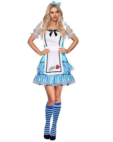 Alice in Wonderland Adult Costume XL - Costume Wonderland