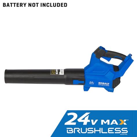 Kobalt 24-volt 500-CFM 120-MPH Battery Handheld Leaf Blower (Battery and Charger Not Included ...