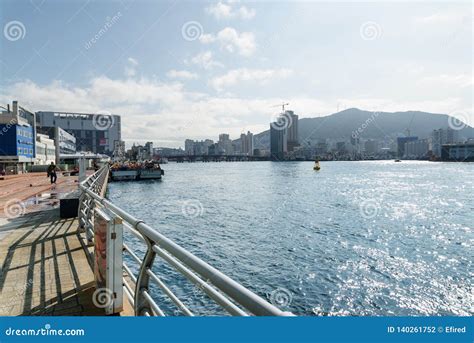 Amazing View of Busan Harbor in South Korea Editorial Photography ...