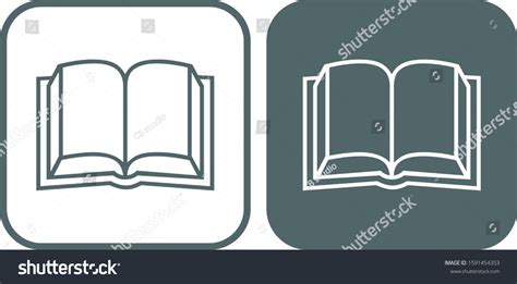 Open Book Icon Open Book Symbol Stock Vector (Royalty Free) 1591454353 | Shutterstock