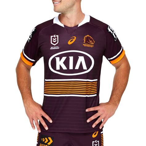 Brisbane Broncos 2021 NRL Official Home Jersey (S - 2XL)