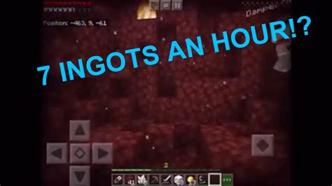 HOW TO FARM NETHERITE IN MINECRAFT [7 INGOTS EVERY HOUR] - YouTube