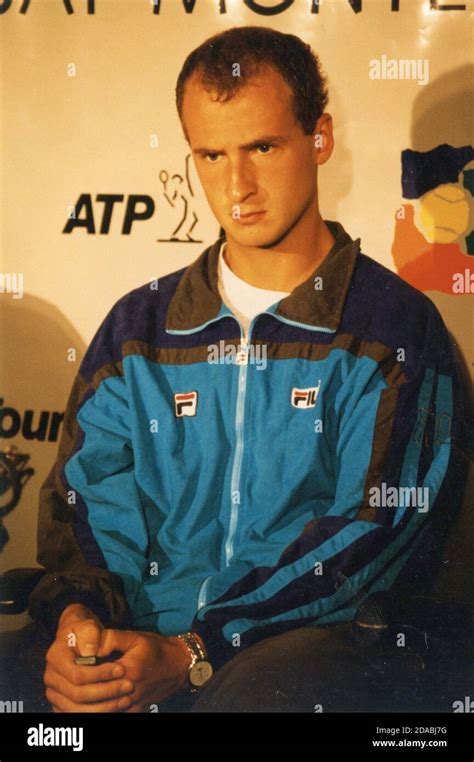 Ukrainian tennis player Andrei Medvedev, 1996 Stock Photo - Alamy