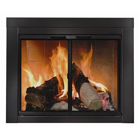 Vented Glass Fireplace Doors – I Am Chris