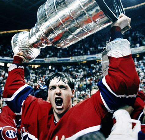 Patrick Roy with The Stanley Cup 1986 | HockeyGods