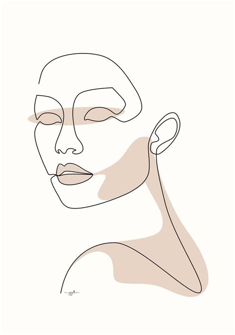 [View 26+] 18+ Modern Minimalist Woman Face One Line Art Pictures cdr ...