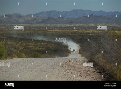 Toyota 4x4 on dirt road in Arizona Stock Photo - Alamy