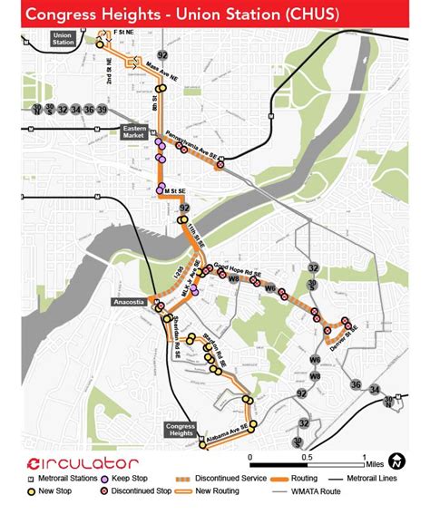 Latest Service Changes - Washington D.C. Circulator