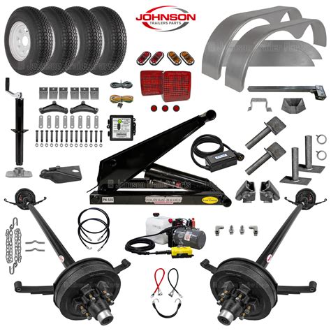 10.4K Dump Trailer Parts Kit - PH516 Hoist | Johnson Trailer Parts ...