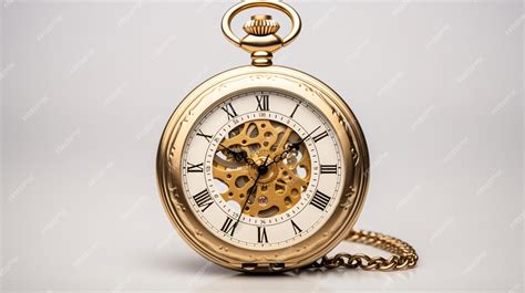 Premium Photo | A gold pocket watch