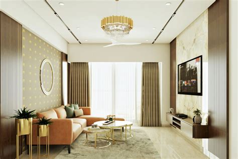 Rectangular Living Room False Ceiling Designs | Shelly Lighting