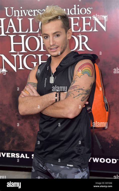 Frankie Grande at the opening of the 'Halloween Horror Nights' in in ...