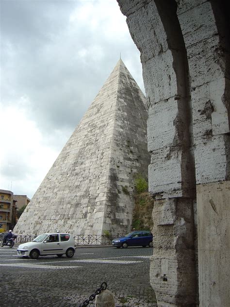 Roman Pyramid | The pyramid of Cestius was built during the … | Flickr