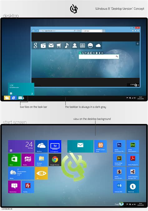 Windows 8 Desktop Version Concept by lgkonline on DeviantArt