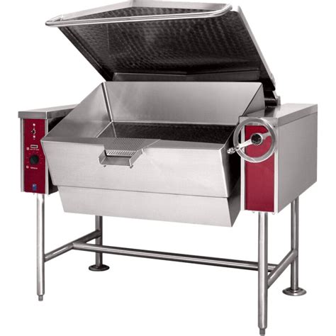 Blodgett BLT-40G Liquid Propane 40 Gallon Manual Tilt Braising Pan / Tilt Skillet - 100,000 BTU