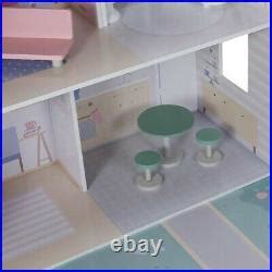 Girls Wooden 3 Levels Dollhouse with Furniture Barbie or Bratz Doll ...