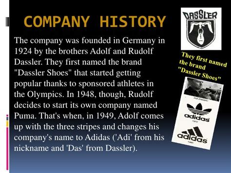 adidas history