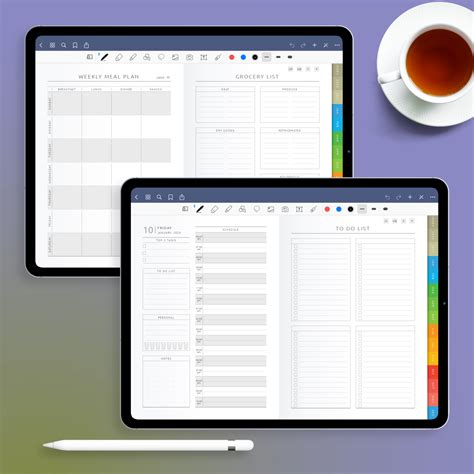Download Digital Planner PDF for GoodNotes, iPad